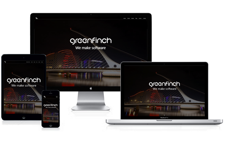 Responsive design web applications